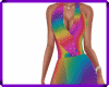 Rainbow Ballgown