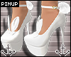 ⚓ | Bunny Heels White