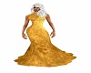 Gold Siren gown
