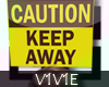 caution head sign