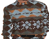 Blue Fall Sweater Male