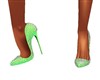 SPIKEY HEELS GREEN