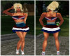 red white & blue outfit
