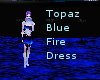 Blue Fire Dress