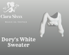 Dory's White Sweater