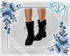 Sin Combat Boots Black