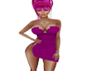 Magenta Dress RL