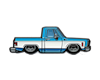 Blue Chevy Square Body