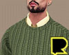 Camo ! | Green Sweater