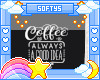 coffee letterboard