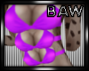 B! Purple Furry Bikini