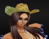 chv straw hat (female)