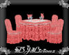 DJL-Coral Wedding Table