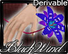 BW - DERIVE Hand Flower
