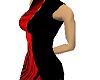 Short Black & Red Dress