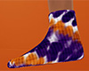 Halloween TieDye Sock 7F