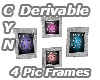 Derivable 4 Pic Frames