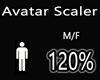 Avatar Scaler 120% F/M