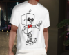 LOVING ROBOT SHIRT WHITE