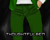 TB Green Suit Trousers
