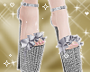 Heels Diamods Silver