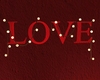 LOVE lights letters