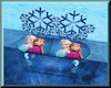 Elsa's Snowflake Bench