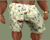 Boho Paint Shorts