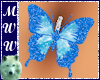 Blue Butterfly Piercing