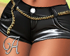 Gold Chain Shorts - M