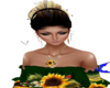 Sunflower necklaces UA