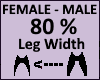 Leg Thigh Scaler 80%