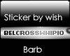 Vip Sticker BELCROSSWHIP