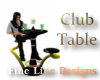 Blk and Gold Club table