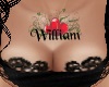 William Chest Tattoo