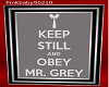 Keep Still Obey Mr. Grey