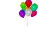 Iridescent Swirl Balloon