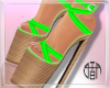 S♥ Her Green Heels