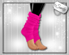 Wooly Ankle Warmers Pink