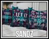 S. Xmas Pillows Set