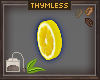 Lone lemon Slice