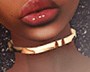 Metal Gold Choker