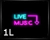 !1L  Music Sign Neon