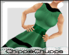 Party Line Dress Green