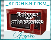 *A*Red Microwave W/sound