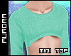 A| Mini Sweater - Mint
