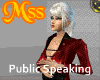 (MSS) Public Speaking