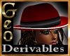Geo Bowler Hat female