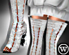 ⓦ $CANDAL Boots White