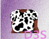 [B4RB13] cow print tee